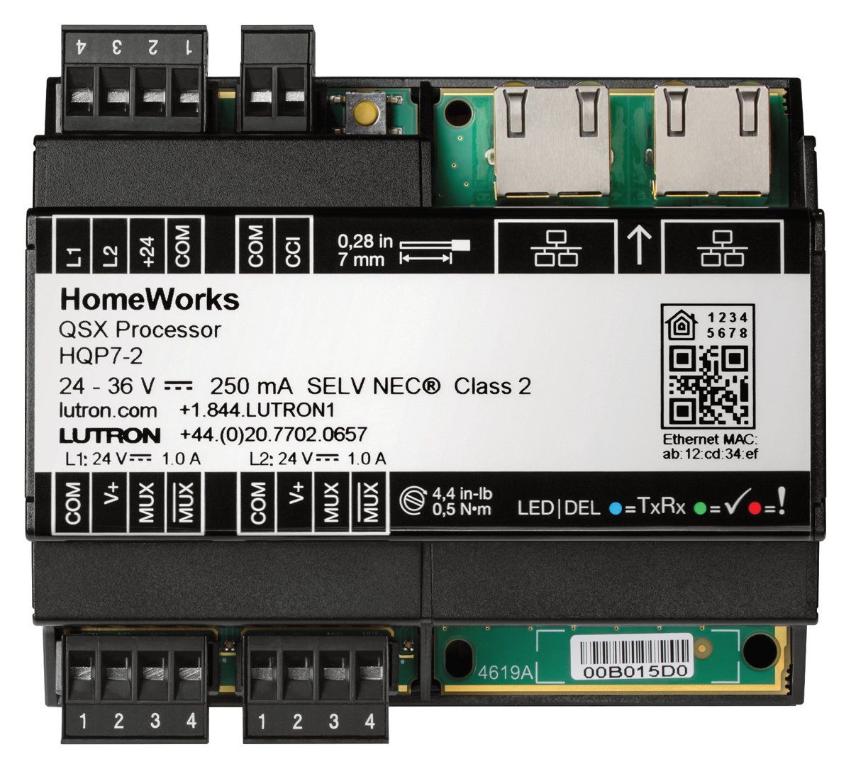Lutron HomeWorks QSX processor
