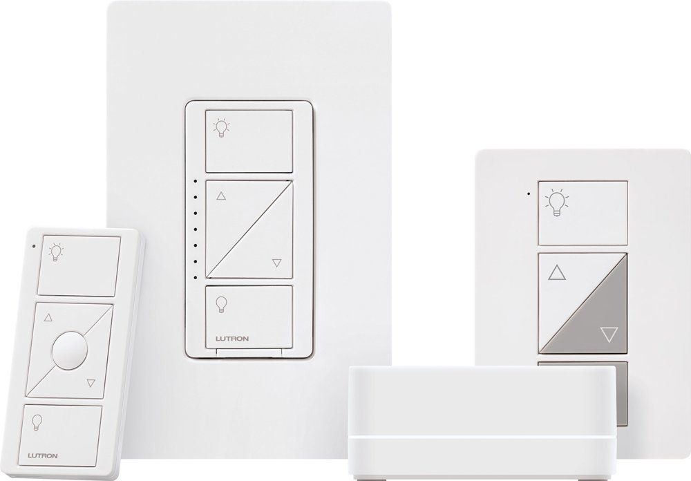 Lutron Caséta smart dimmer, Pico remote and Smart Hub