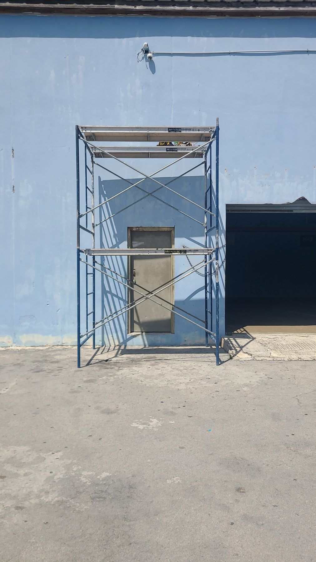 Scaffold set up