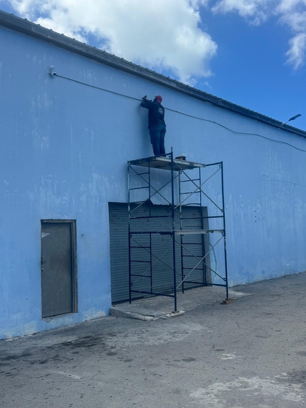 Working the full facade