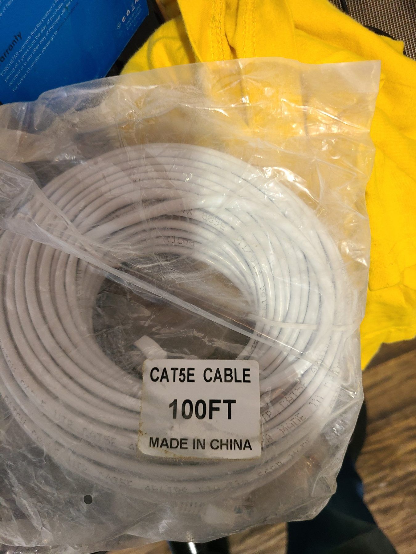 Cat5e cabling