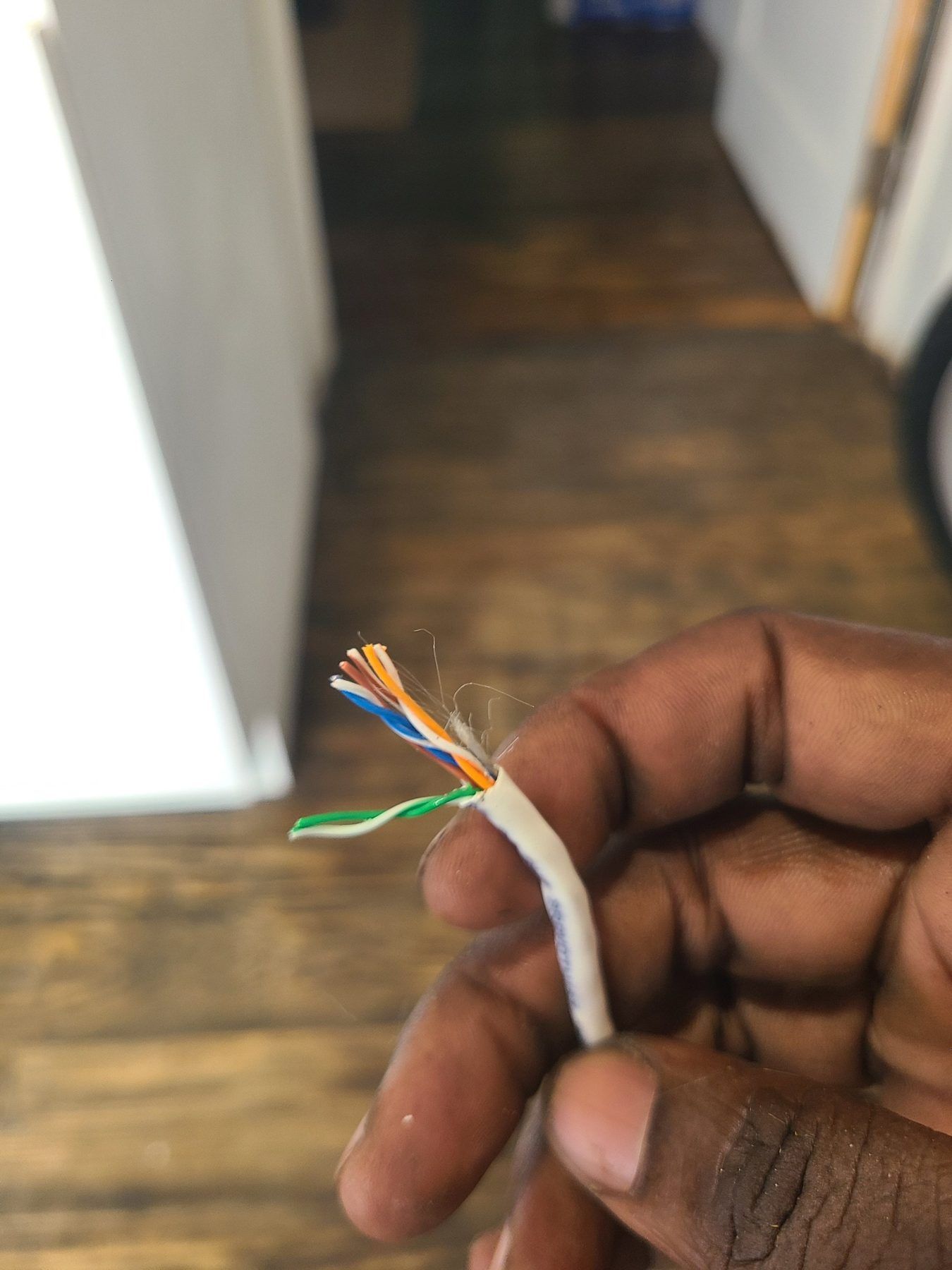 Terminating the cable
